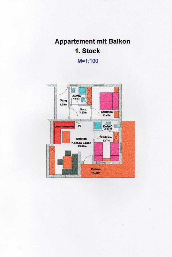 Appartement Lotte Familie Gruenberger Brixen im Thale Bagian luar foto